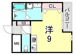 るぽ栗山の物件間取画像